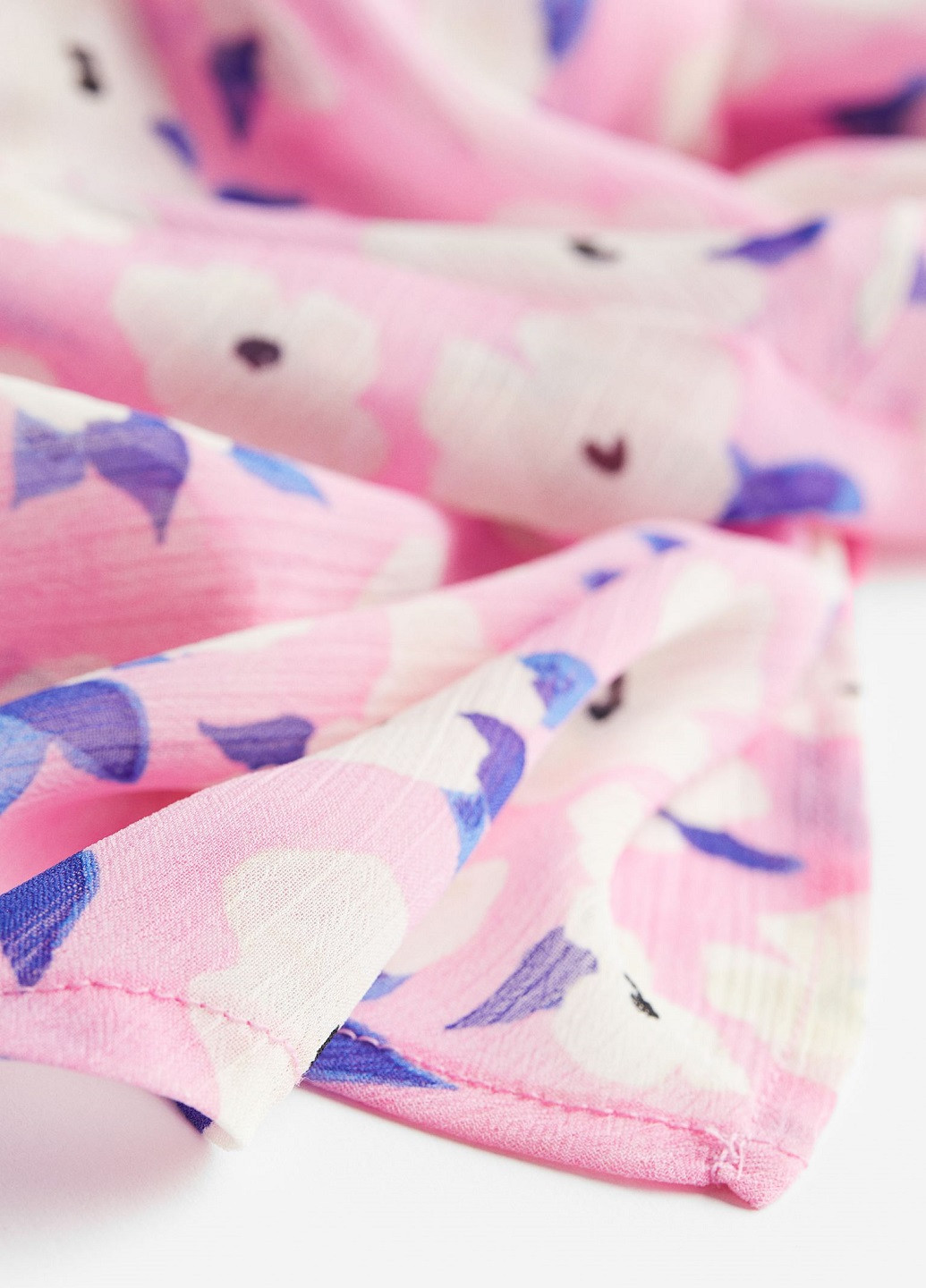 Светло-розовая кэжуал цветочной расцветки юбка H&M