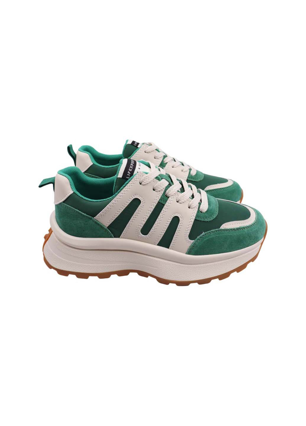 Зеленые демисезонные кроссовки Lifexpert 1313-23DK