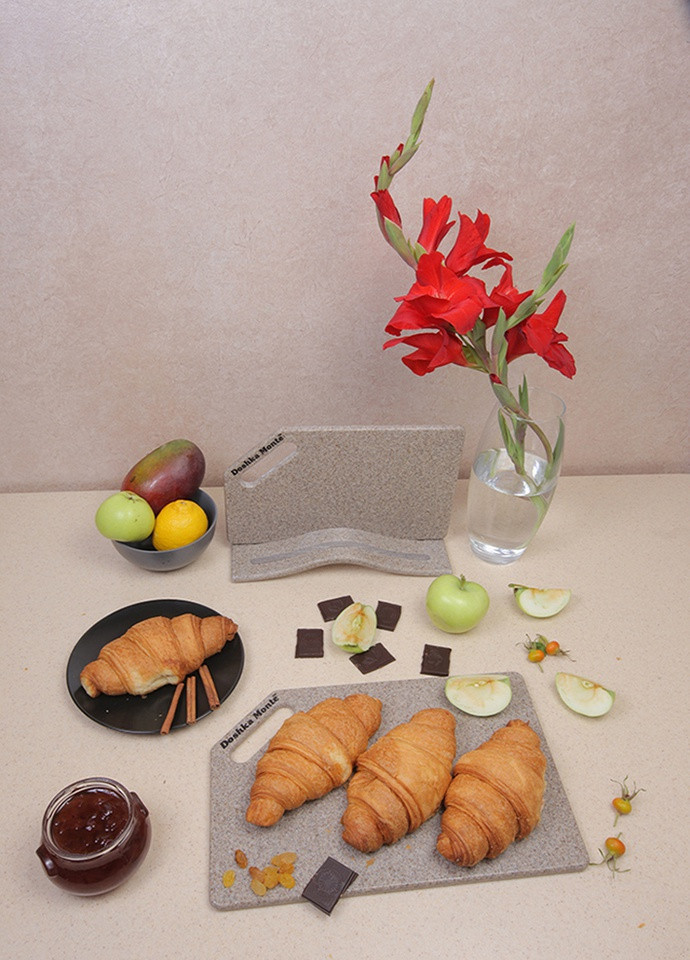 Набор кухонных досок из искусственного камня Doshka Monte Cappuccino (258461400)