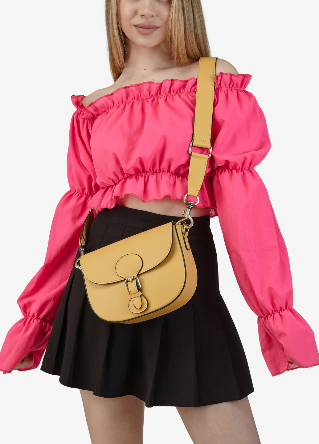 Сумка женская кожаная кросс-боди на плечо маленькая Сrossbody Regina Notte (258461896)