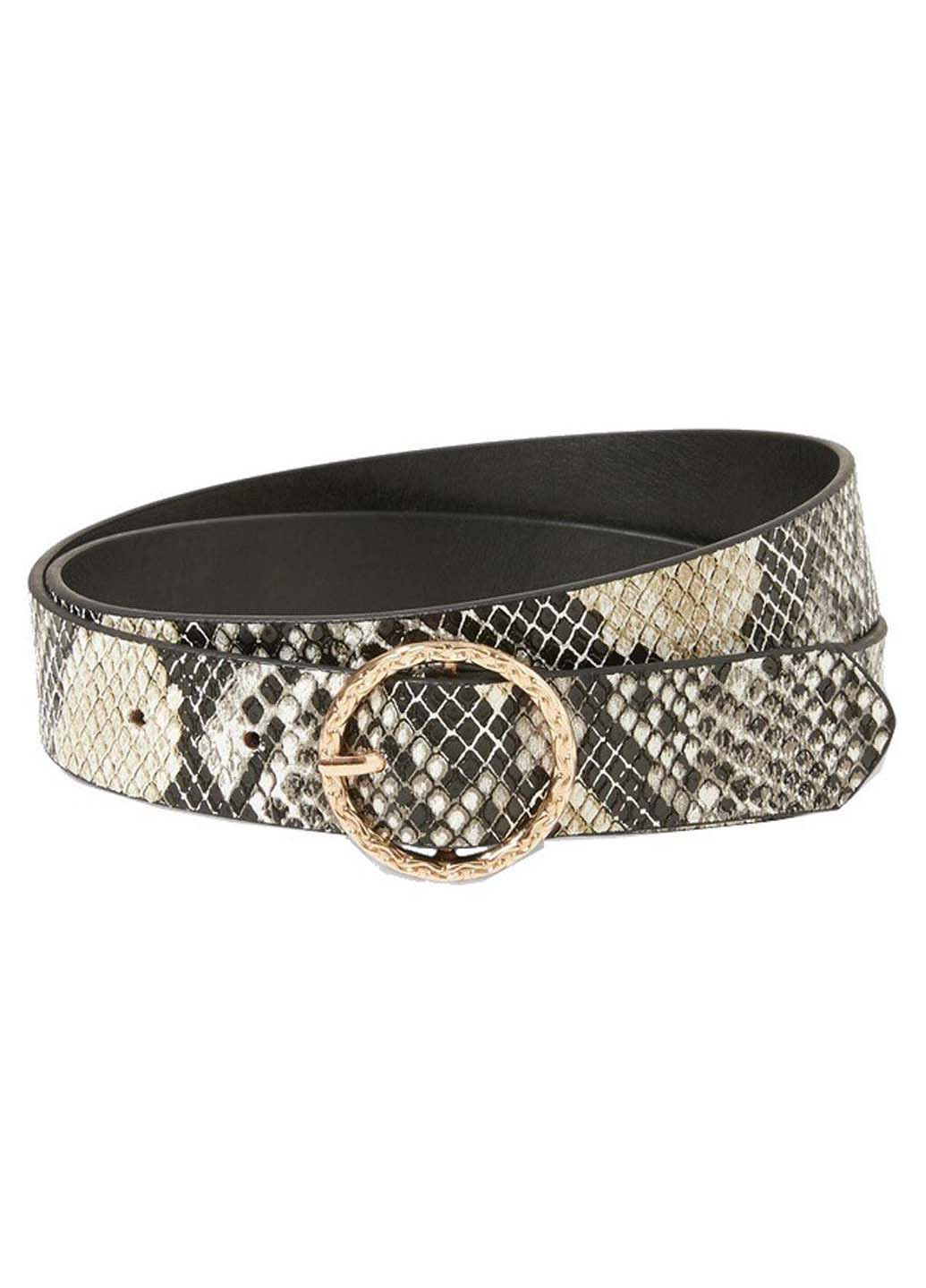 Ремень женский из эко кожи под кожу змеи C&A (258435096)