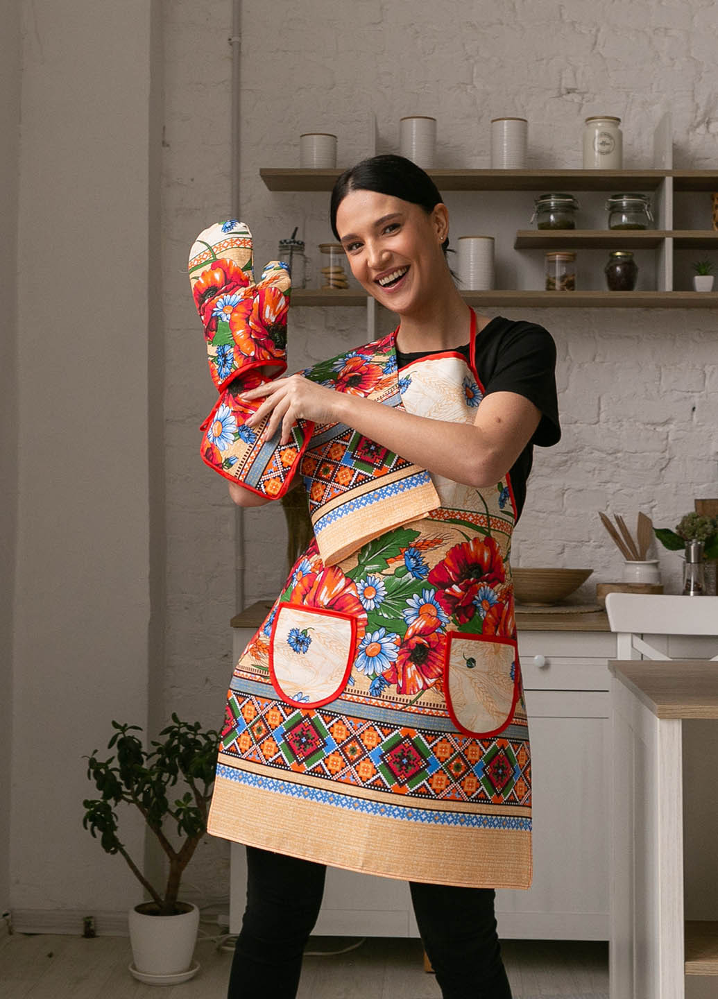 Кухонний набір "Макколосок" 4 предмета Homedec - (258457549)