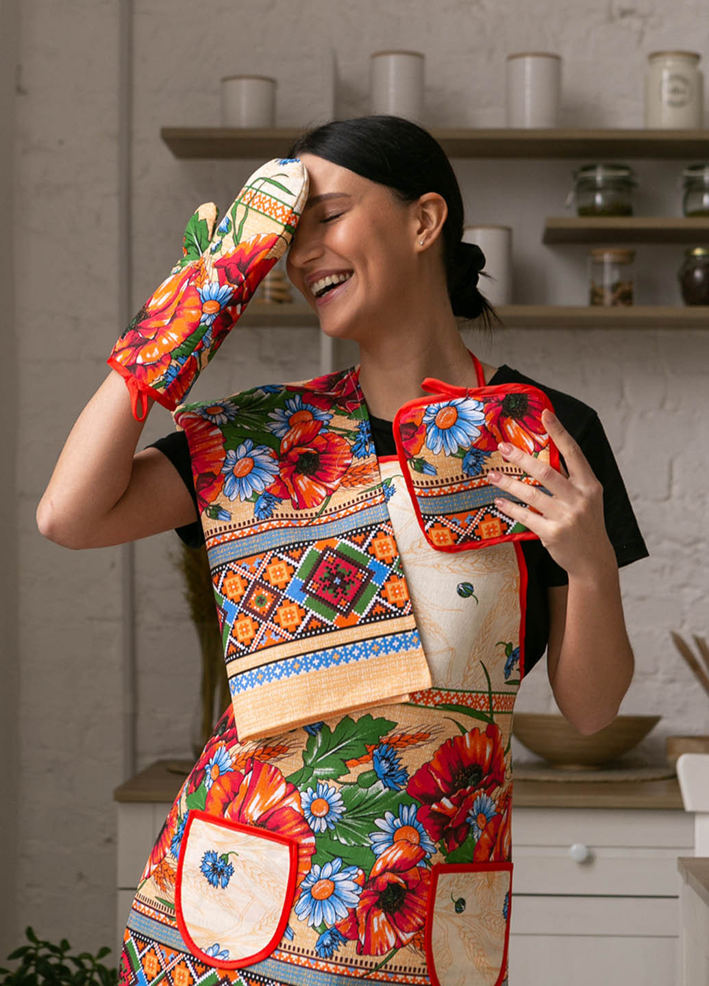 Кухонний набір "Макколосок" 4 предмета Homedec - (258457549)