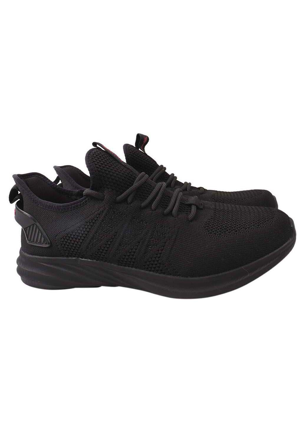 Черные кроссовки Restime 160-21/23LK