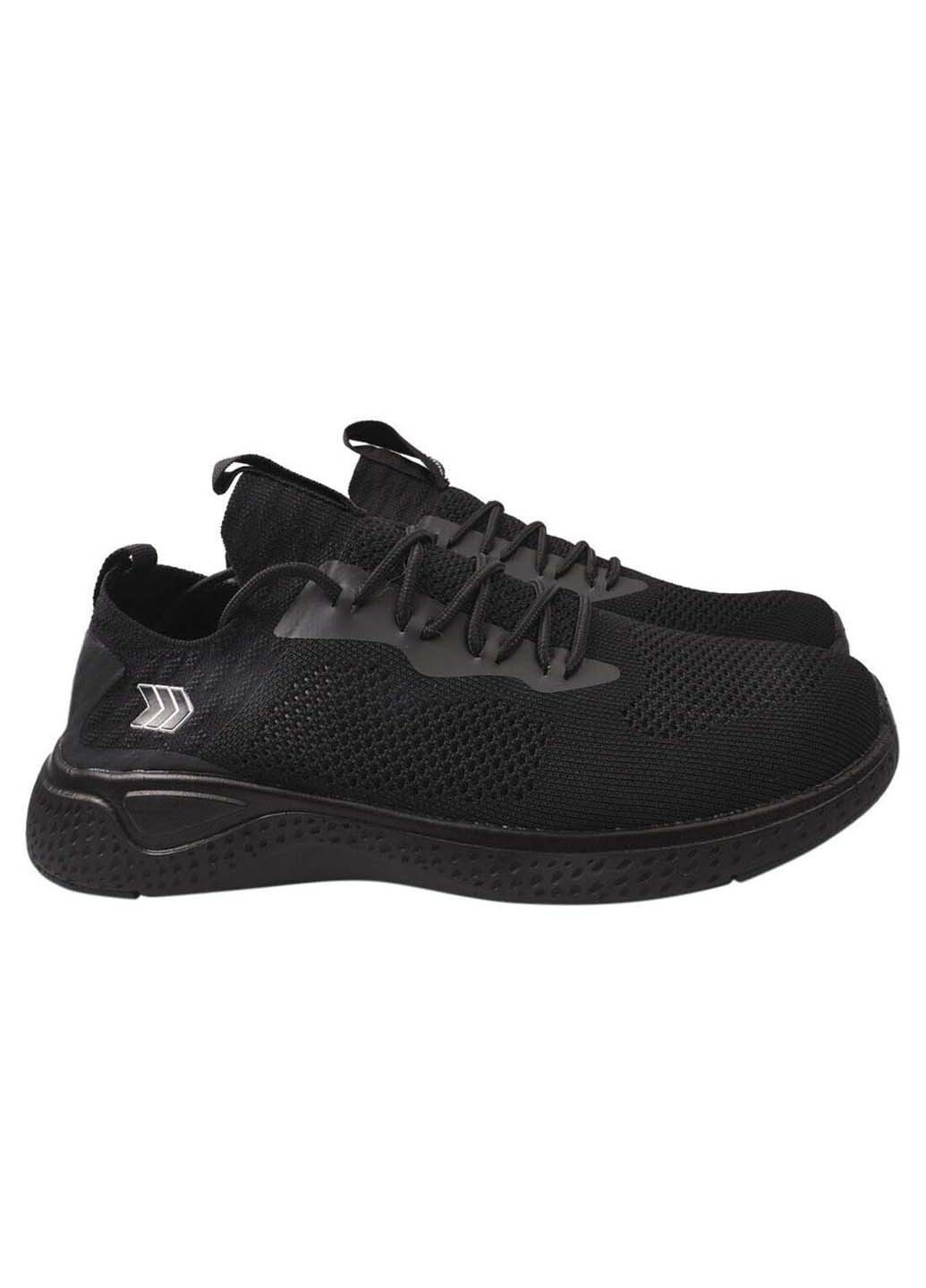 Черные кроссовки Restime 156-21/23LK