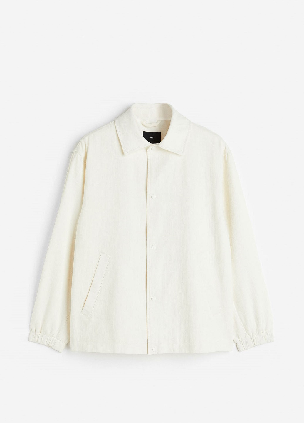 Белая демисезонная куртка H&M