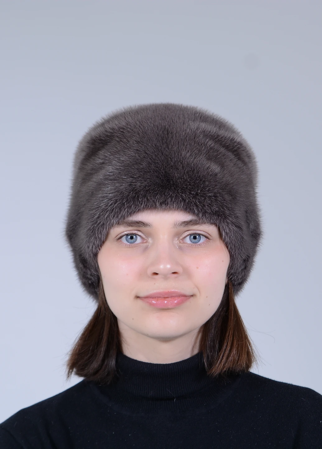 Жіноча зимова норкова шапка-кубанка Меховой Стиль Шарпей (258459118)