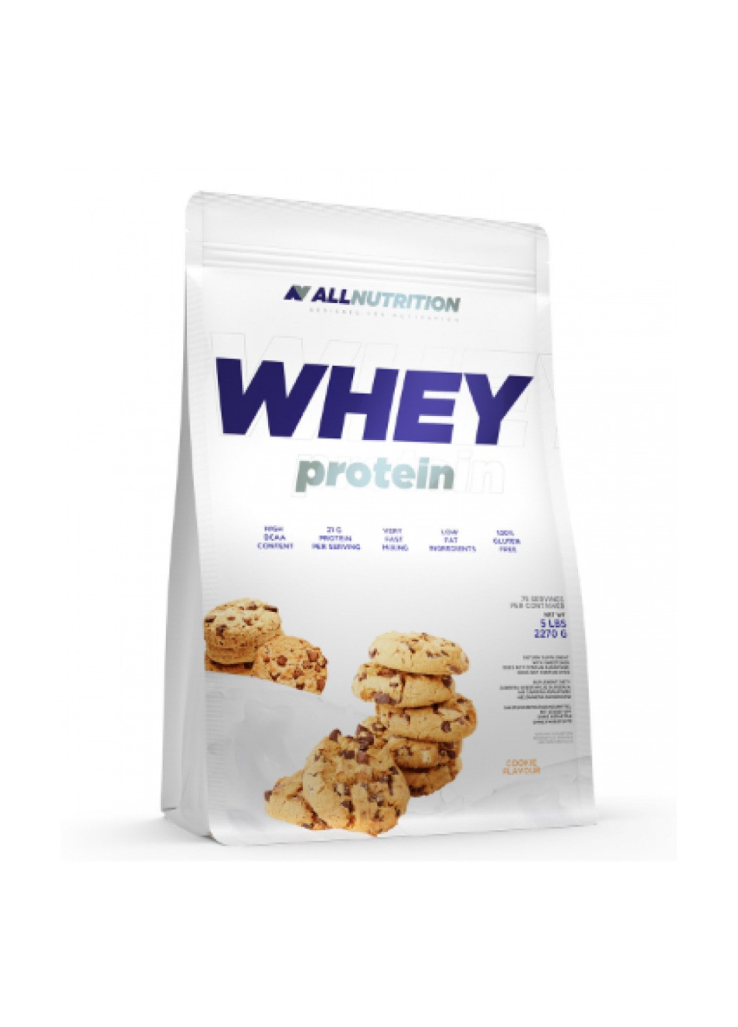 Whey Protein - 2200g White-Chocolate Strawberry Allnutrition (258463215)