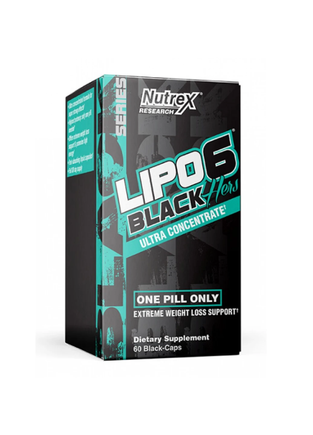 Жиросжигатель для снижения веса Lipo 6 Black Hers UC - 60 caps Nutrex (258463177)