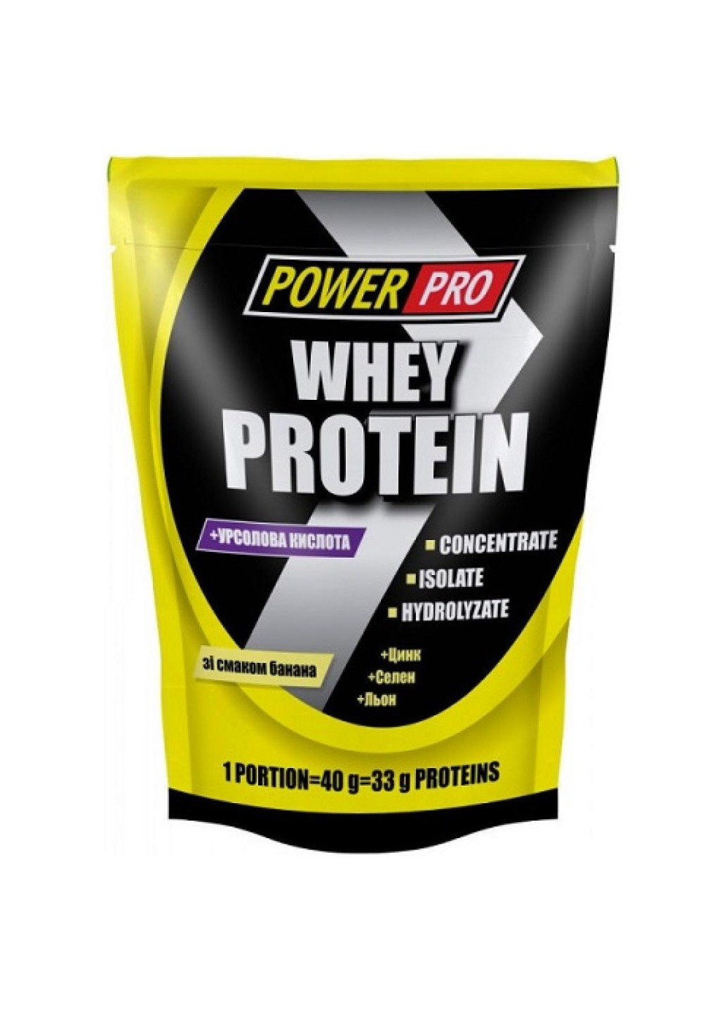 Сироватковий протеїн Whey Protein - 1000g Strawberry Power Pro (258463018)