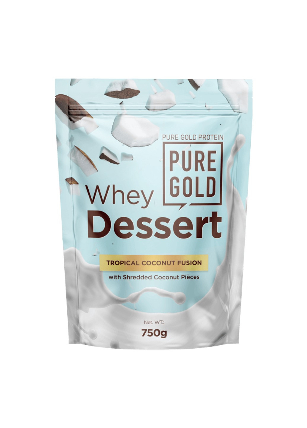 Whey Dessert - 750g Tropical Coconut Fusion Pure Gold Protein (258463751)