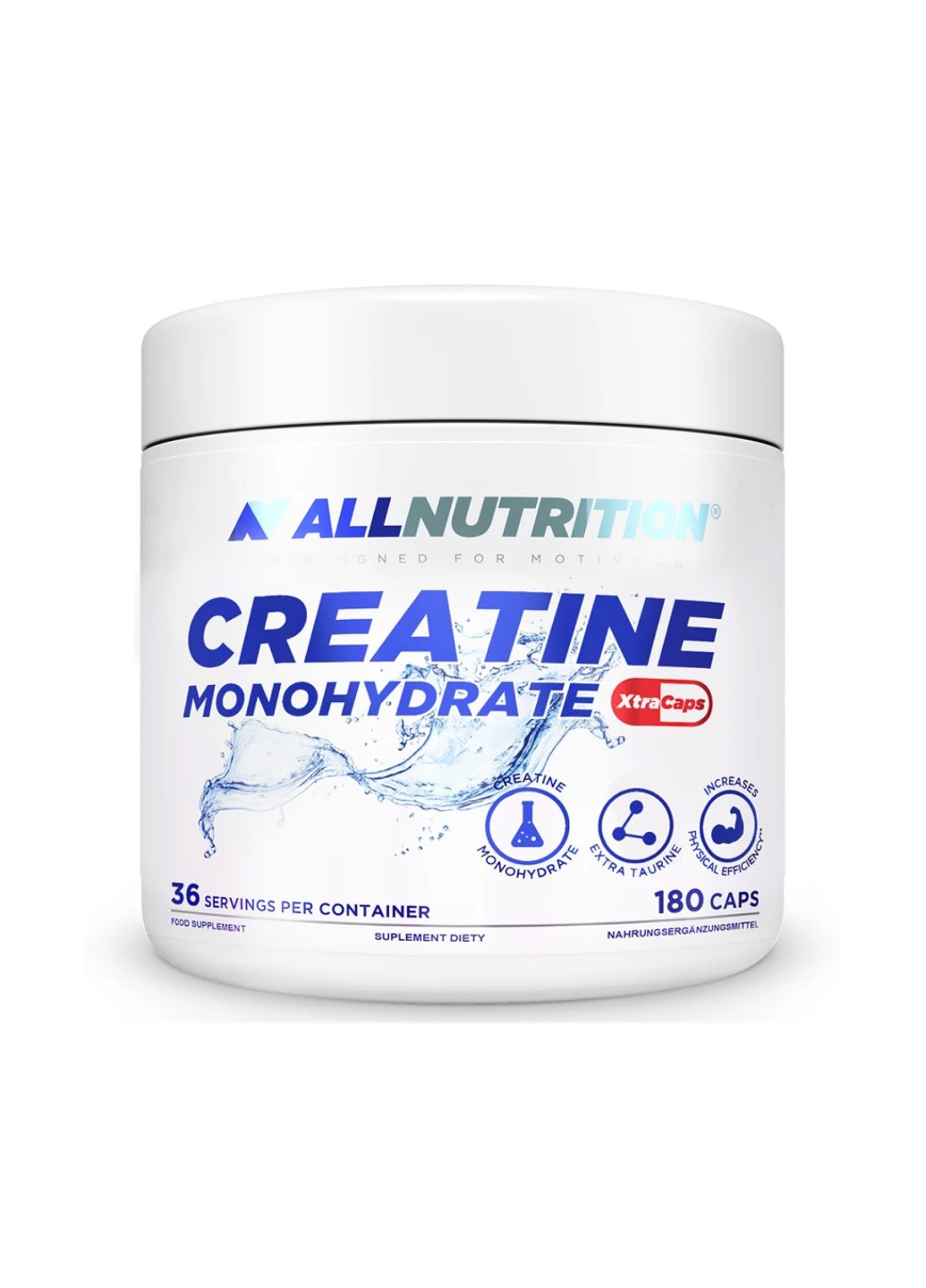 Креатин моногидрат Creatine Monohydrate - 180 caps Allnutrition (258463288)