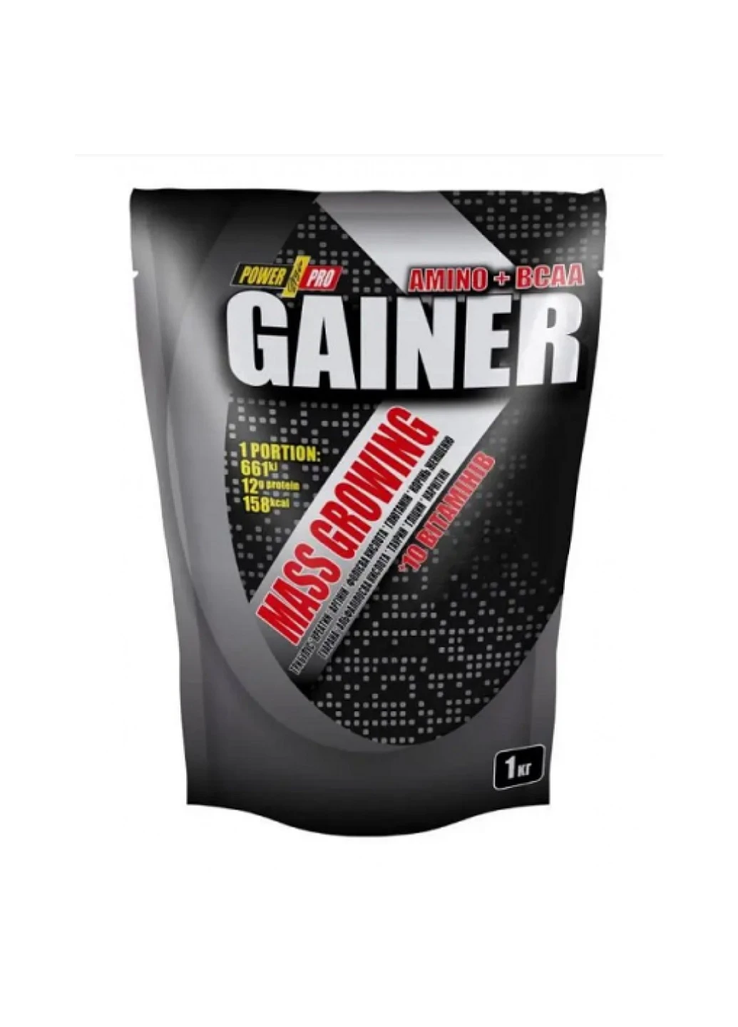 Гейнер для набору маси Gainer - 1000g Banan Power Pro (258463021)