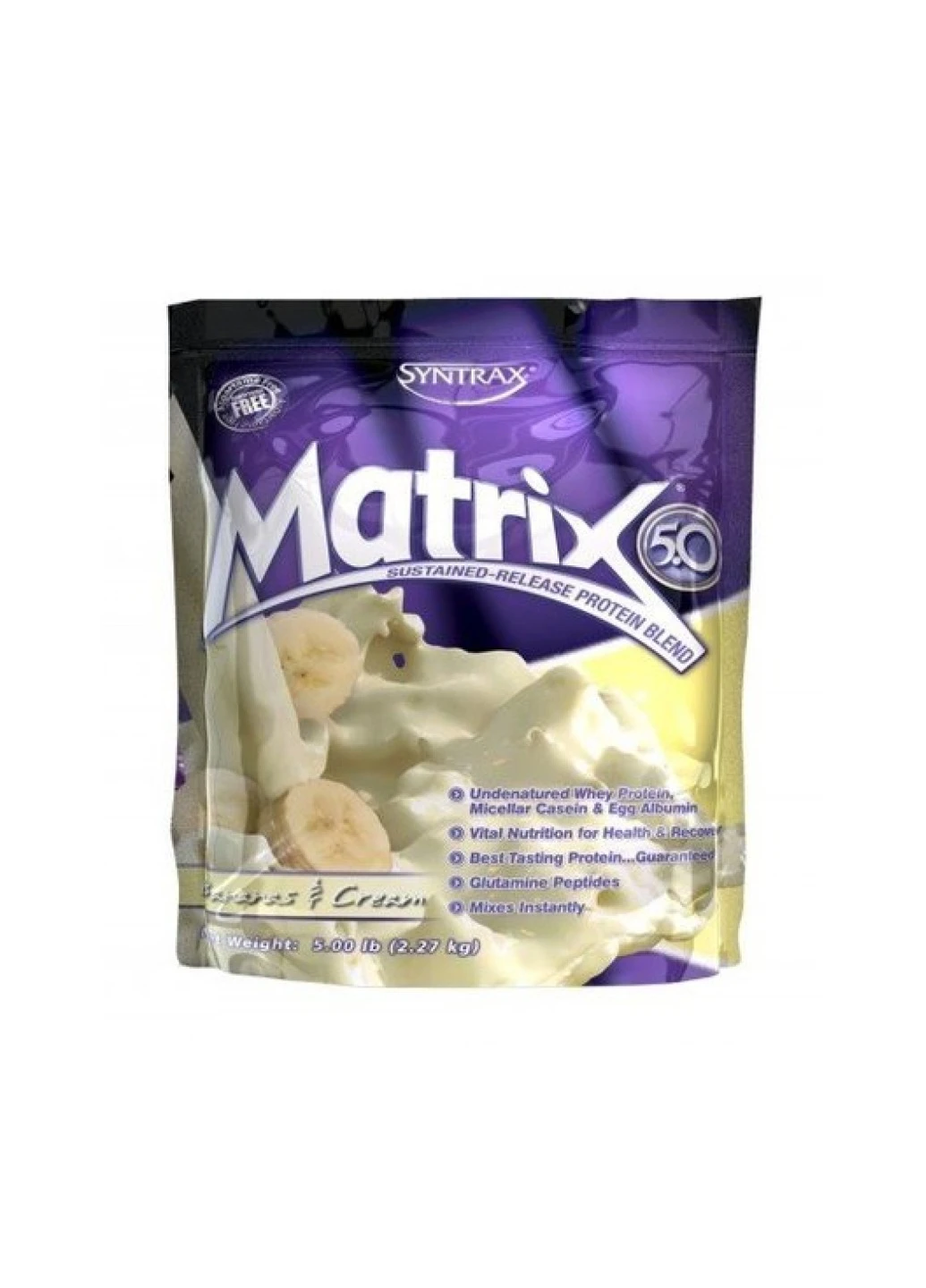 Протеїнова добавка Matrix 5.0 - 2270g Bananas Cream Syntrax (258463214)