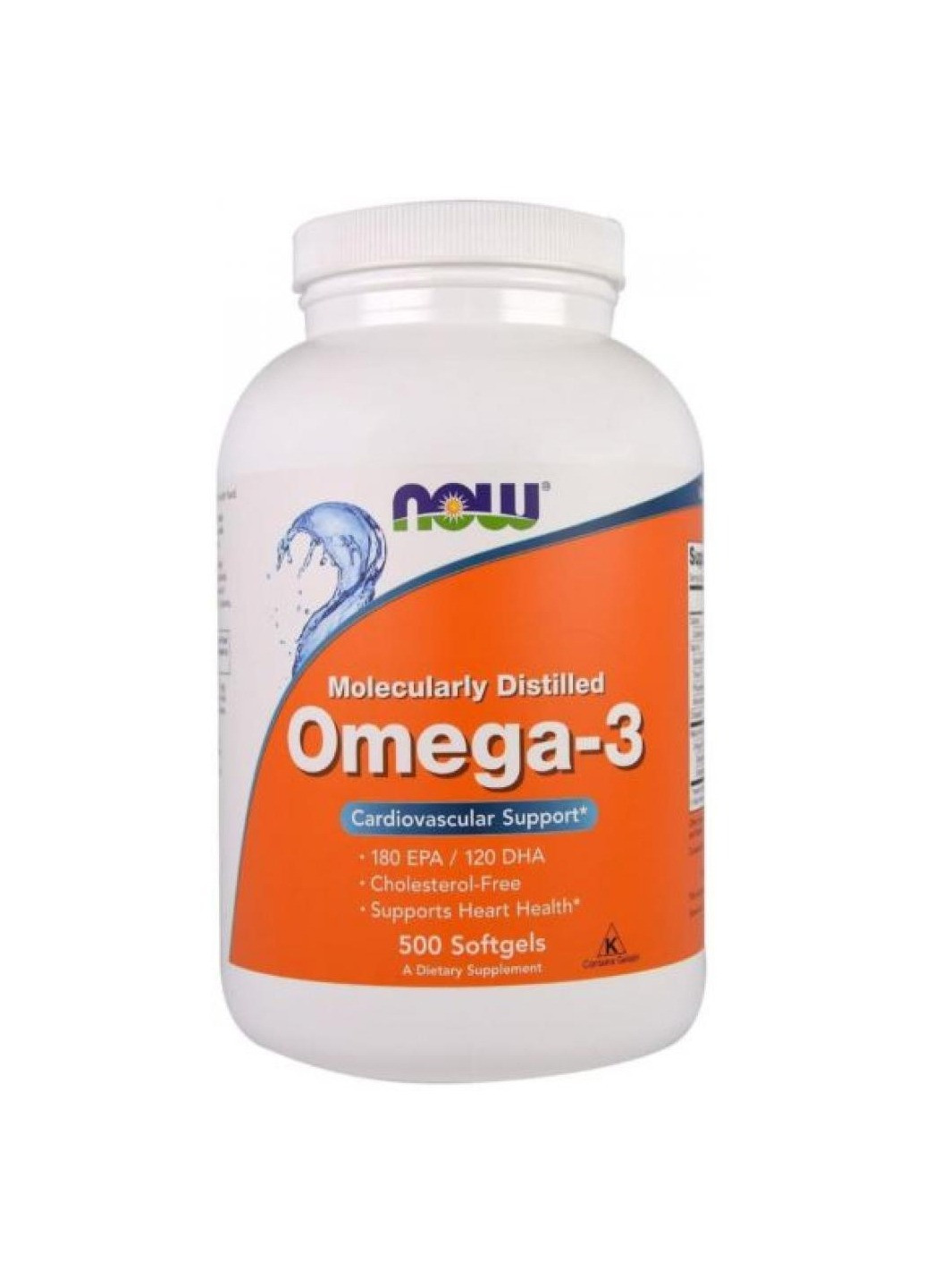 Omega 3 1000mg - 500 Sgels Now Foods (258463006)
