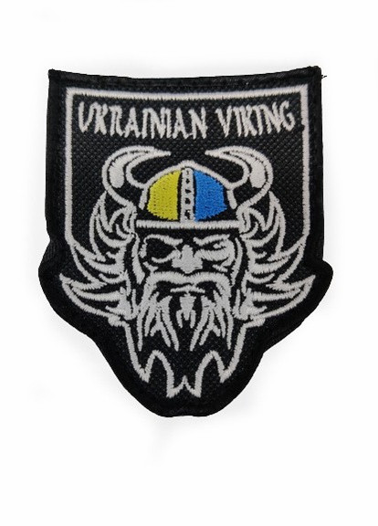 Шевроны Щиток "Ukrainian Viking" с вышивкой 4PROFI (258526015)