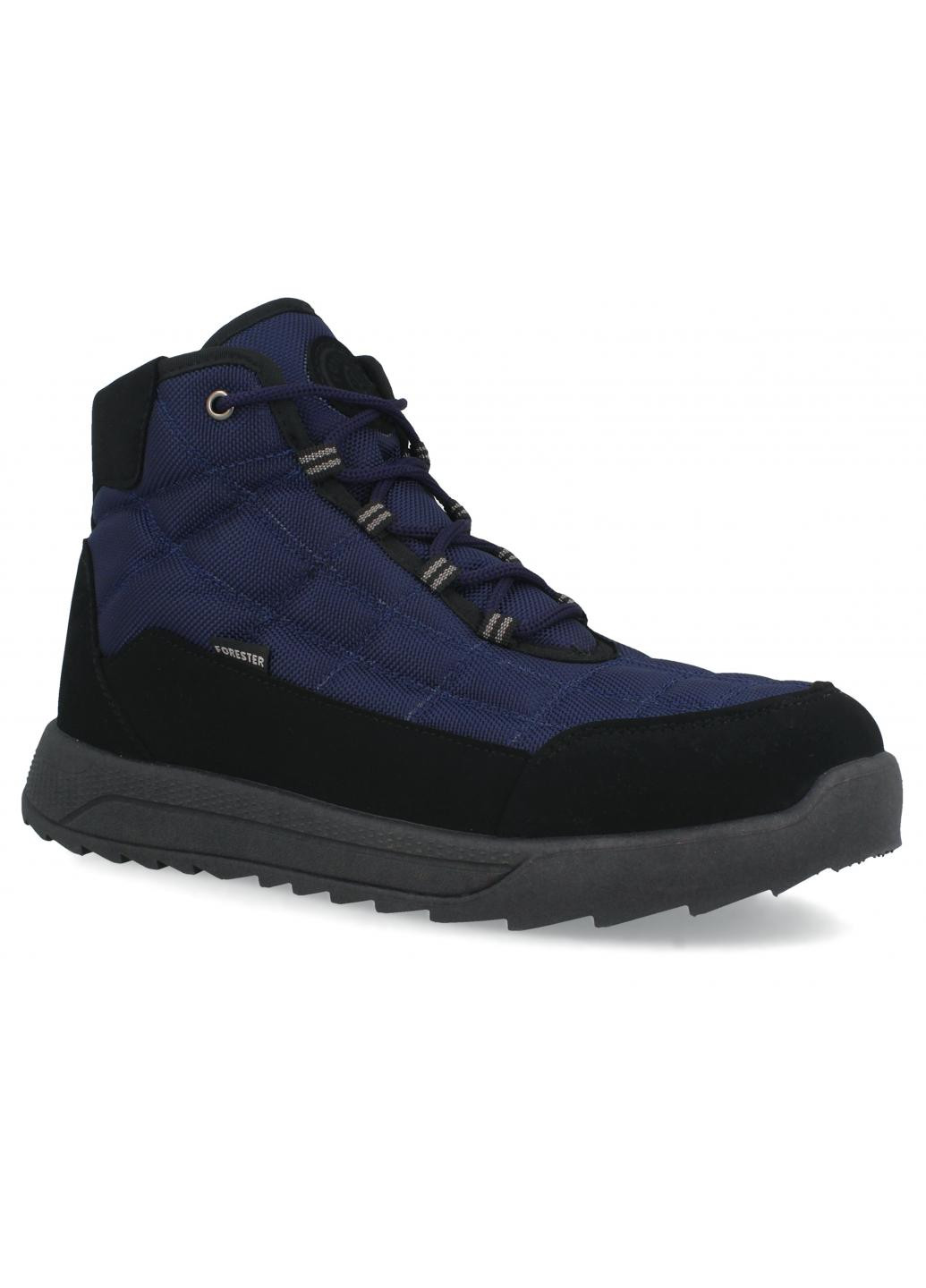 Синие зимние мужские ботинки fair camping 3804-89 Forester