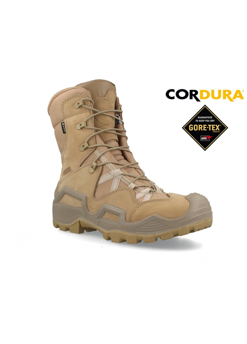 Бежевые осенние мужские берци gore-tex cordura f101nbj gtx s.w.a.t. Forester