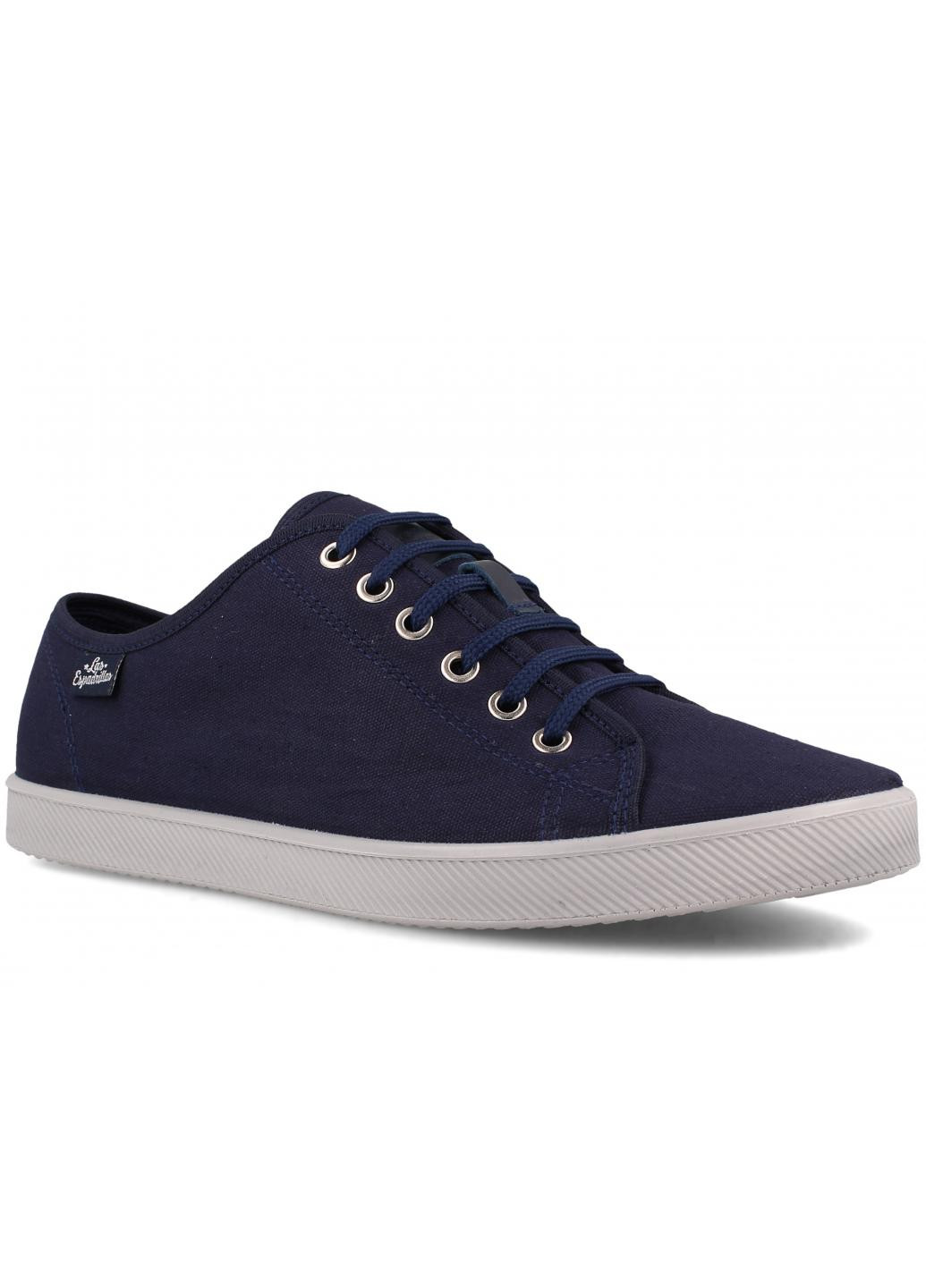 Темно-синие мужские кеды soft flex 6099-8937 Las Espadrillas