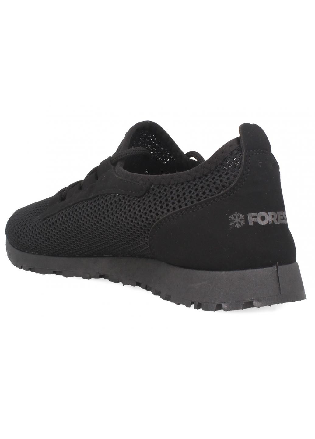 Черные всесезонные мужские кроссовки 3302-27 Forester