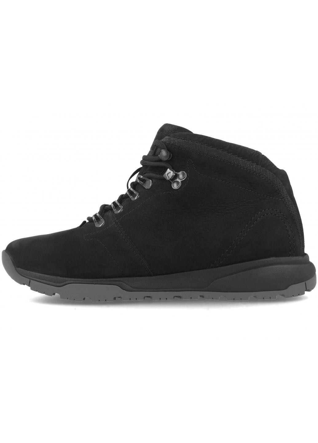 Черные зимние мужские ботинки tyres m8908-02 michelin sole Forester
