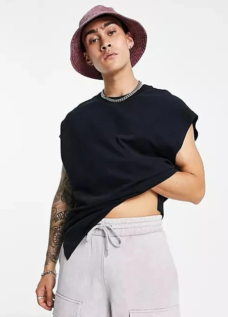 Чорна футболка Bershka