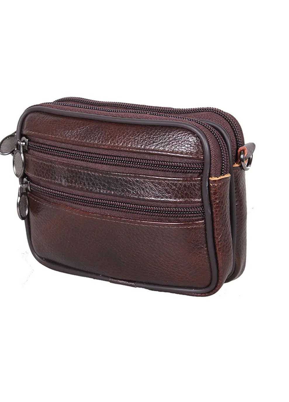 Кожаная сумка мини на плечо, на пояс Vishnya (258469972)