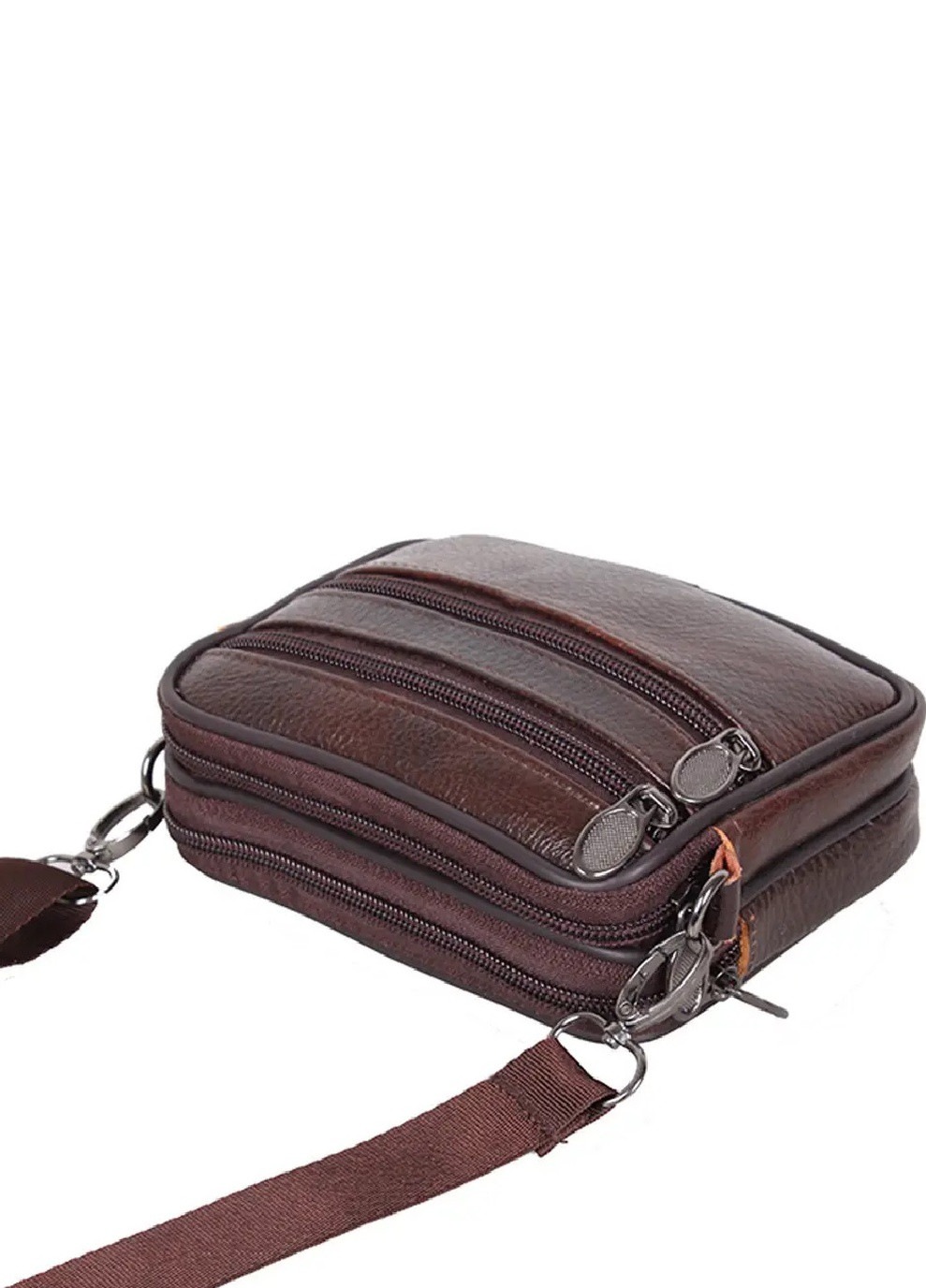 Кожаная сумка мини на плечо, на пояс Vishnya (258469972)