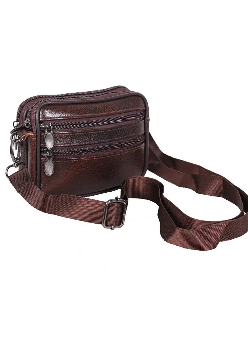 Кожаная сумка мини на плечо, на пояс Vishnya (258469972)