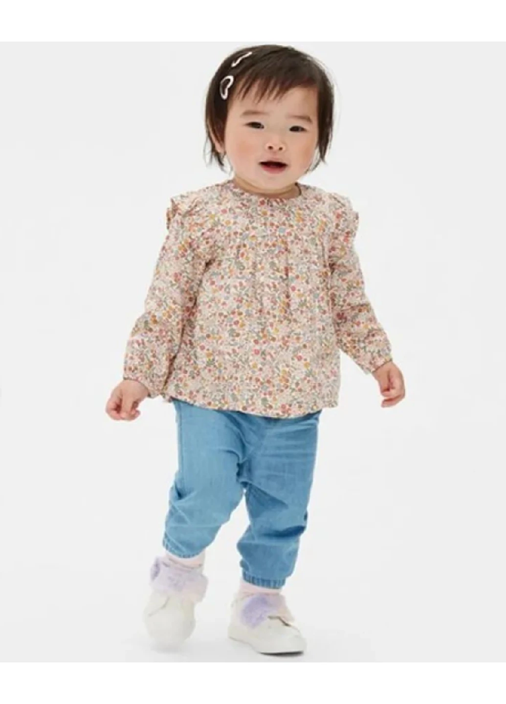 Комбінований літній костюм (блуза, джинси) Primark