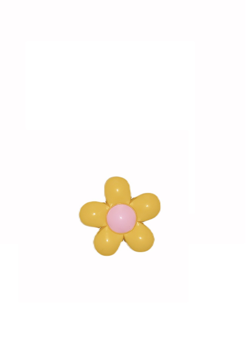 Джибитсы для Цветок глянцевый желтый Crocs jibbitz (258471853)