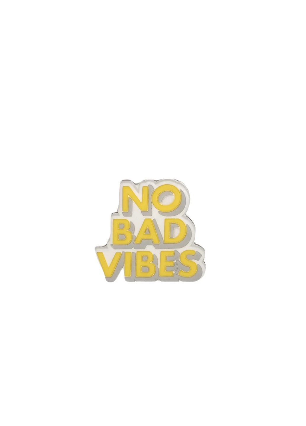 Джибитсы для Надпись "No bad vibes" № 1163 Crocs JIBBITZ (258471778)