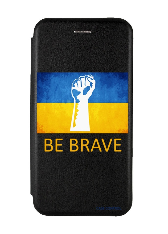 Чохол-книжка з малюнком для Xiaomi Redmi Note 8 Pro Чорний :: Мужність Україна (принт 42) Creative (258490584)