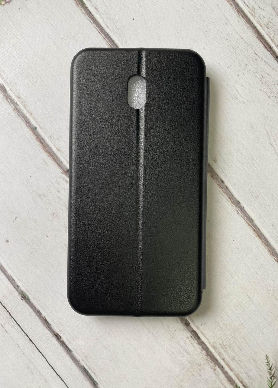 Чохол-книжка з малюнком для Xiaomi Redmi 8A Чорний :: Тризуб Полум'я (принт 257) Creative (258491940)