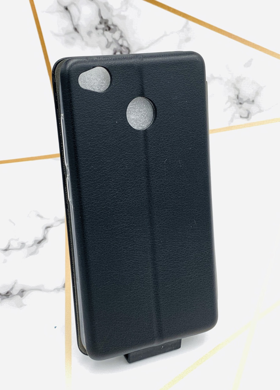 Чохол-книжка з малюнком для Xiaomi Redmi 4X Чорний :: Віночок з сакури (принт 284) Creative (258491556)
