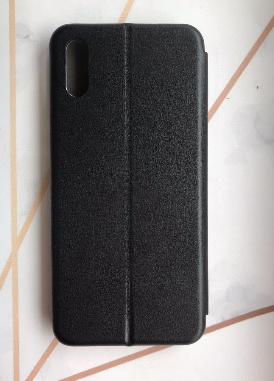Чохол-книжка з малюнком для Xiaomi Redmi 9A Чорний :: Котик і сакура (принт 283) Creative (258488046)