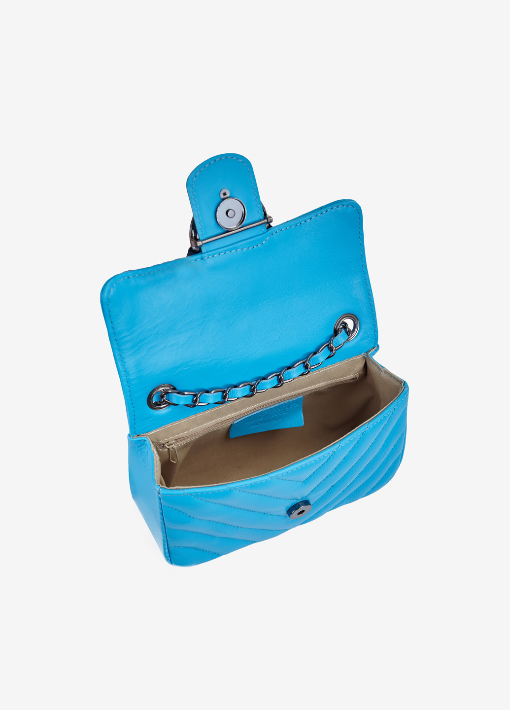 Сумка женская кожаная на цепочке кросс-боди маленькая Сrossbody Regina Notte (258513134)