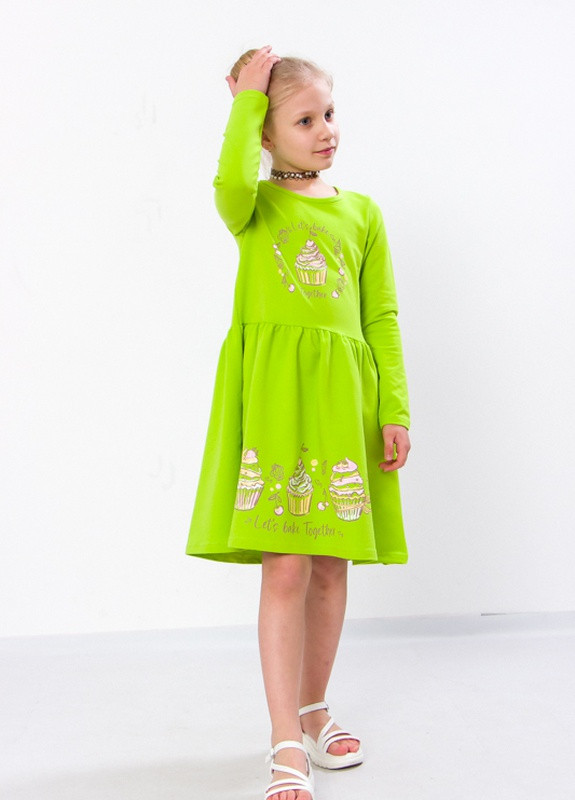 Салатова сукня для дівчинки салатовий носи своє (6117-057-33-v3) Носи своє (258487537)