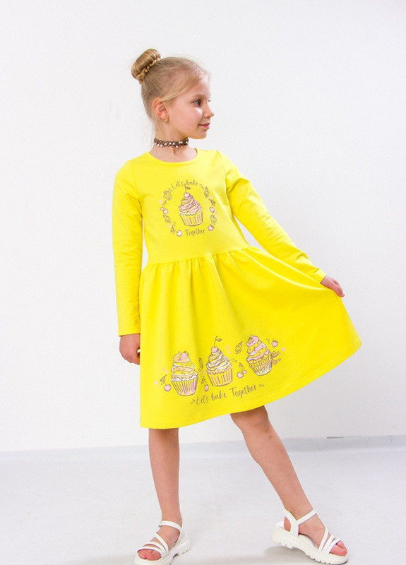 Жёлтое сукня для дівчинки жовтий носи своє (6117-057-33-v4) Носи своє (258487529)