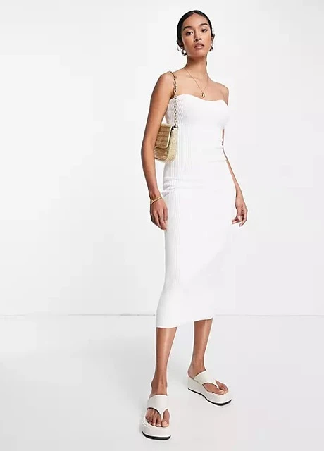 Белое платье Topshop