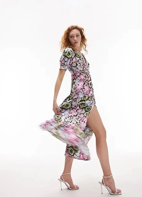 Черное платье Topshop