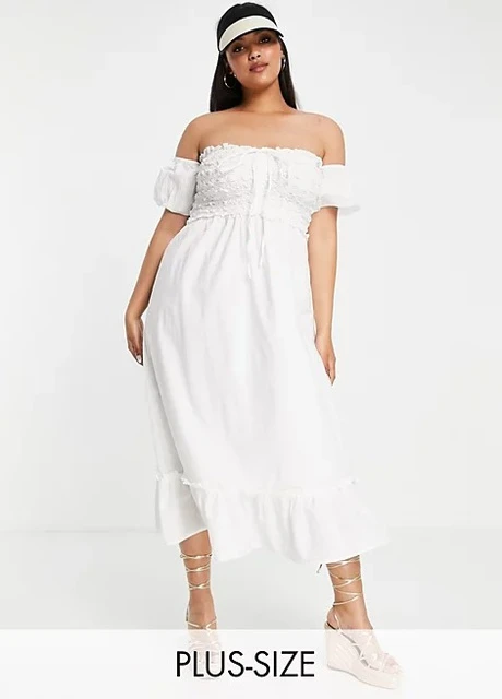 Білий сукня River Island