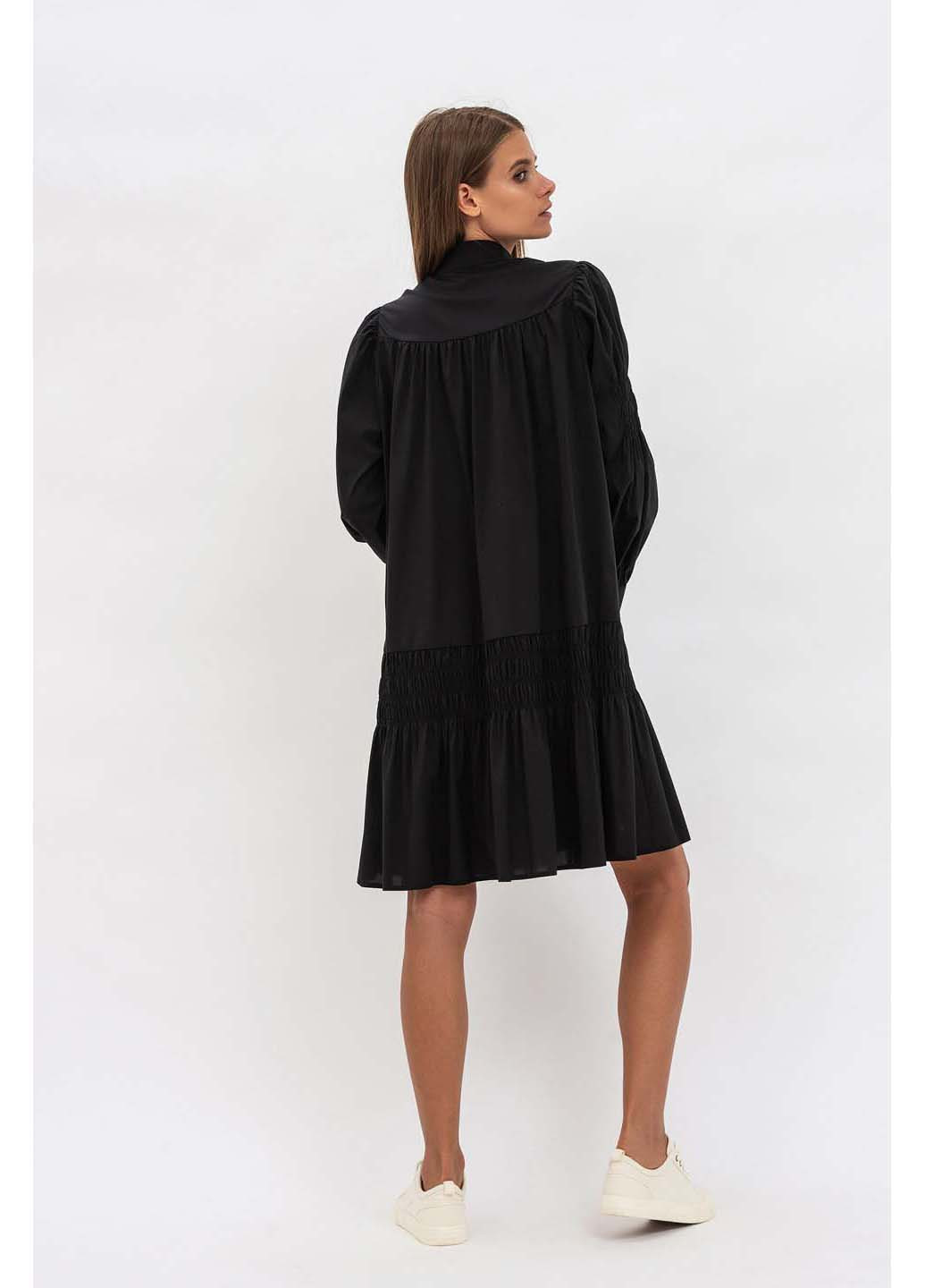 Черное кэжуал платье Lesia