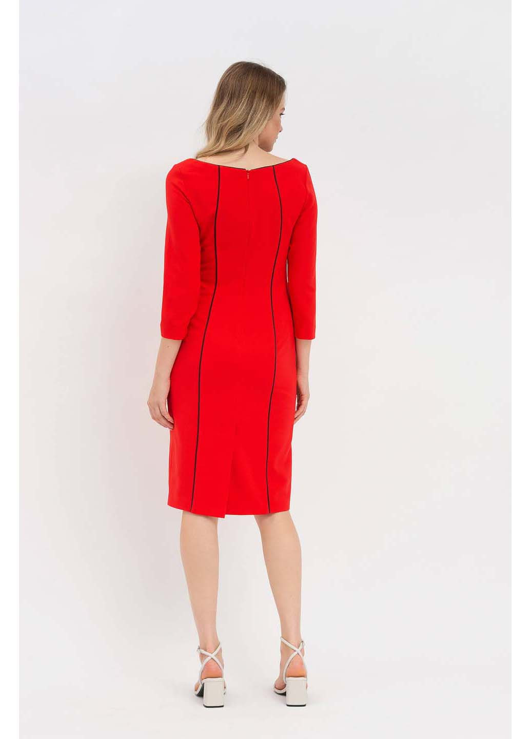 Червона кежуал сукня Lesia