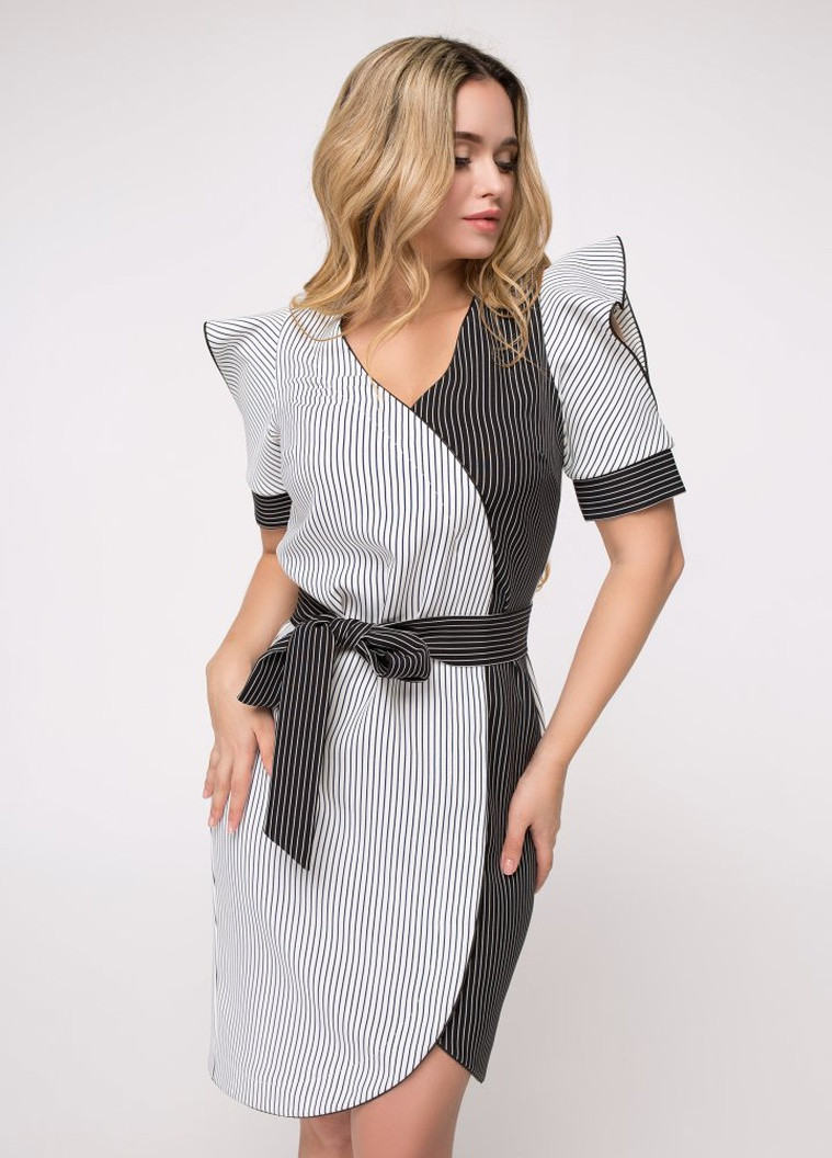 Комбінована кежуал сукня Luzana однотонна