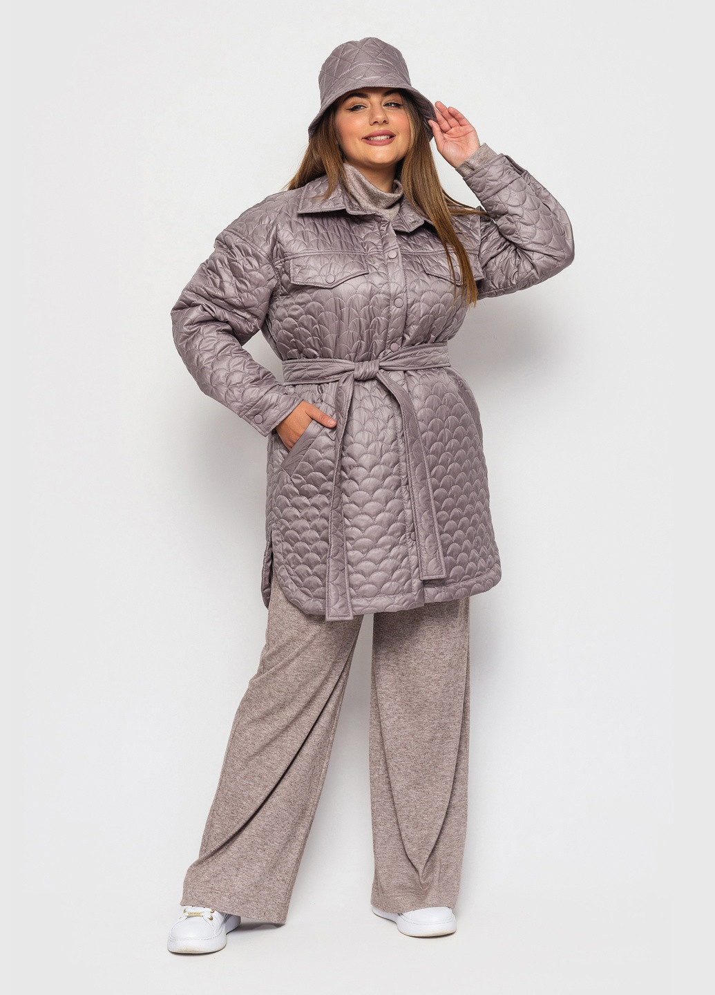 Комбінована демісезонна куртка Luzana