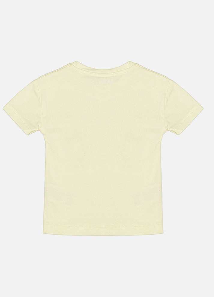 Жовта літня футболка для дівчинки ALG