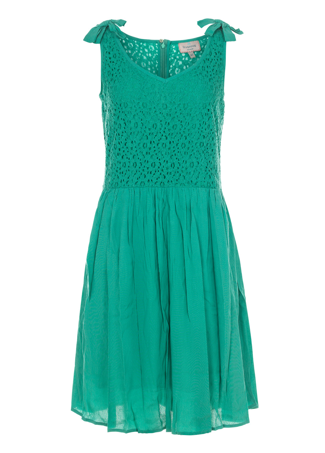 Зелена повсякденний жіноча сукня сарафан а-силует Riverside однотонна