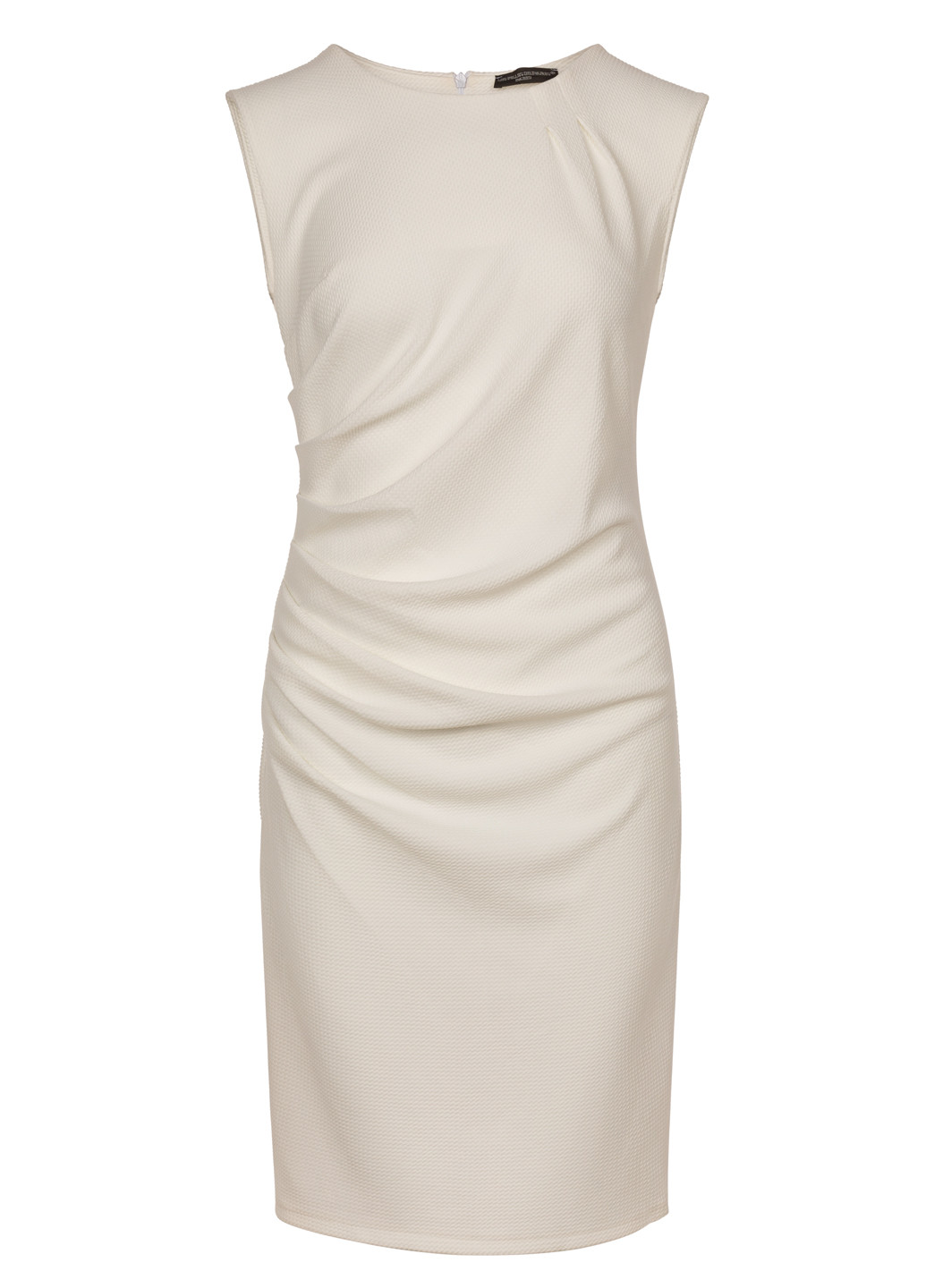 Білий коктейльна жіноча міні сукня les filles de paris футляр No Brand однотонна