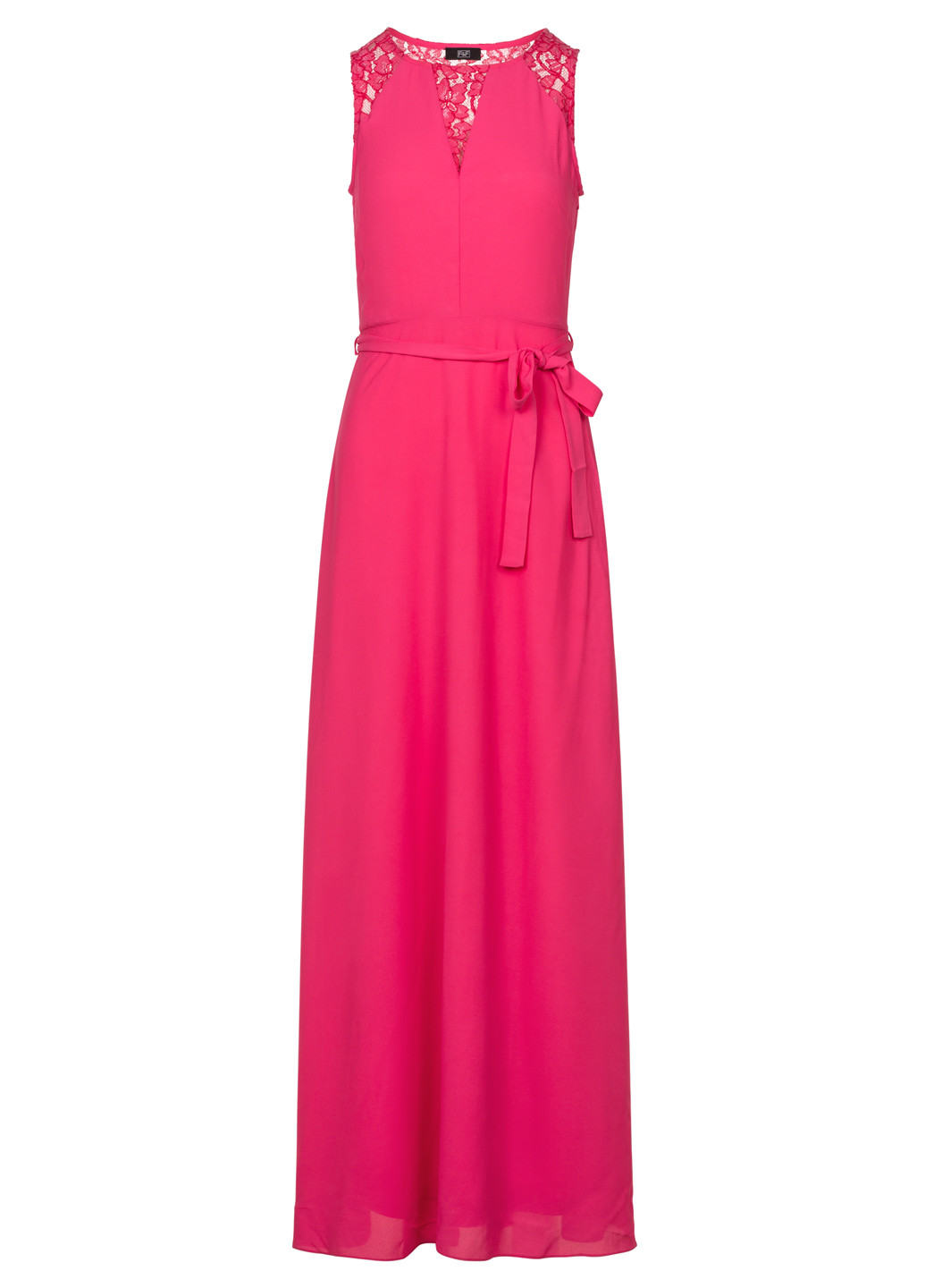 Рожева вечірня жіноча максі сукня F&F однотонна